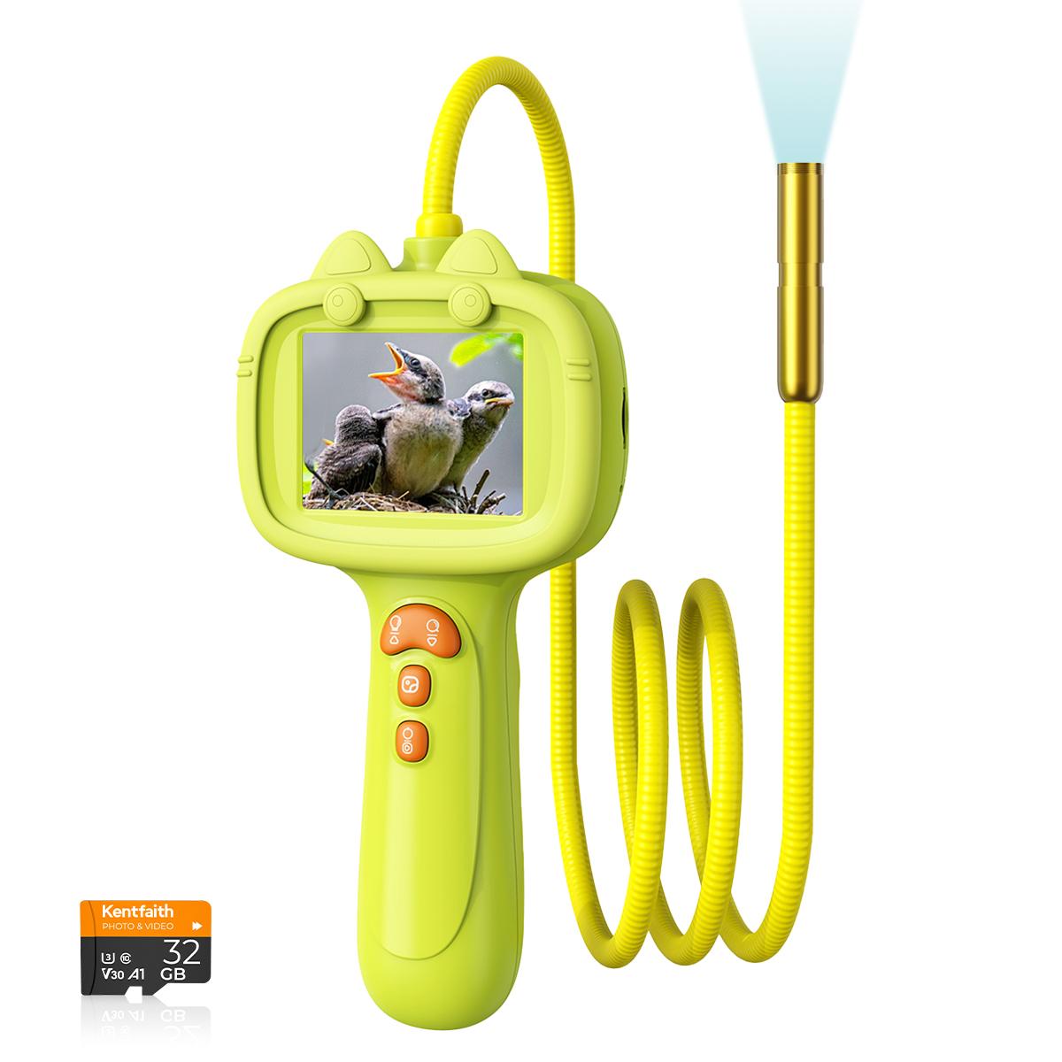 Cable Snake Camera Kids Snake Camera with 80cm Snake Cable, 1080P Videos, IP67 Waterproof ...