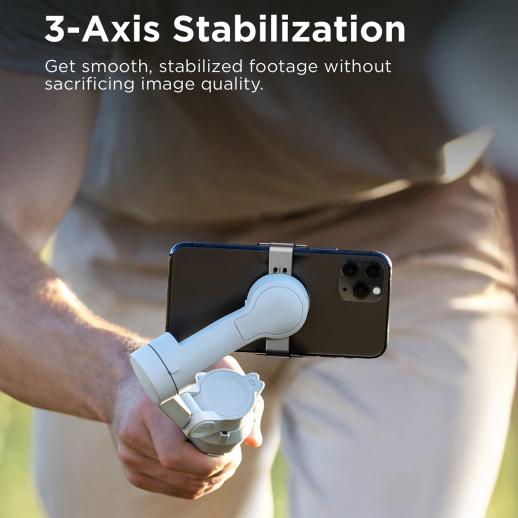 DJI OM 4 SE - 3-Axis Smartphone Gimbal Stabilizer with Tripod