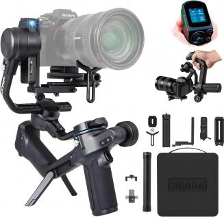 FeiyuTech SCORP 2 KIT Gimbal Estabilizador para DSLR e câmera sem espelho Built-in AI Tracking
