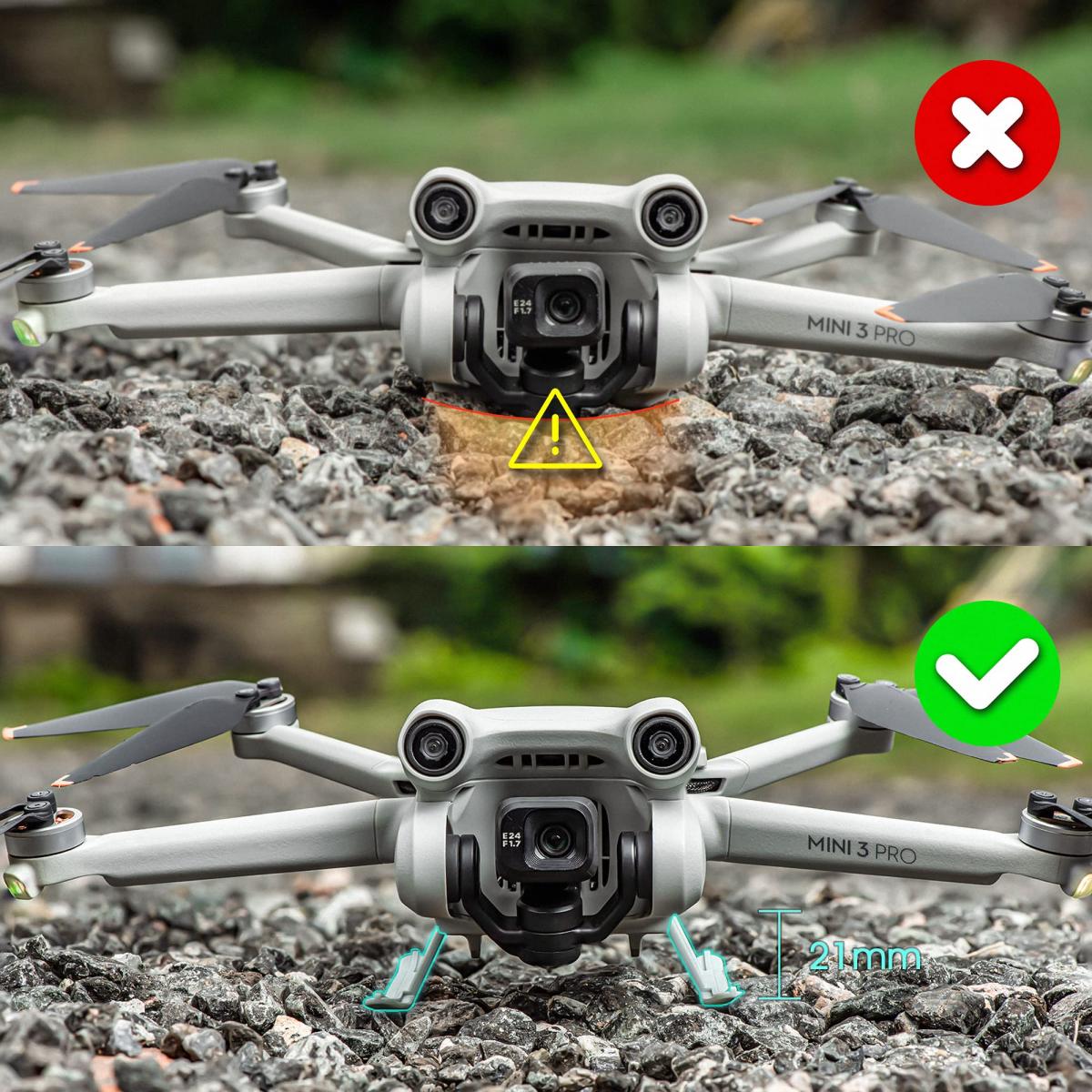 DJI Mini 3 PRO Elevated Landing Gear