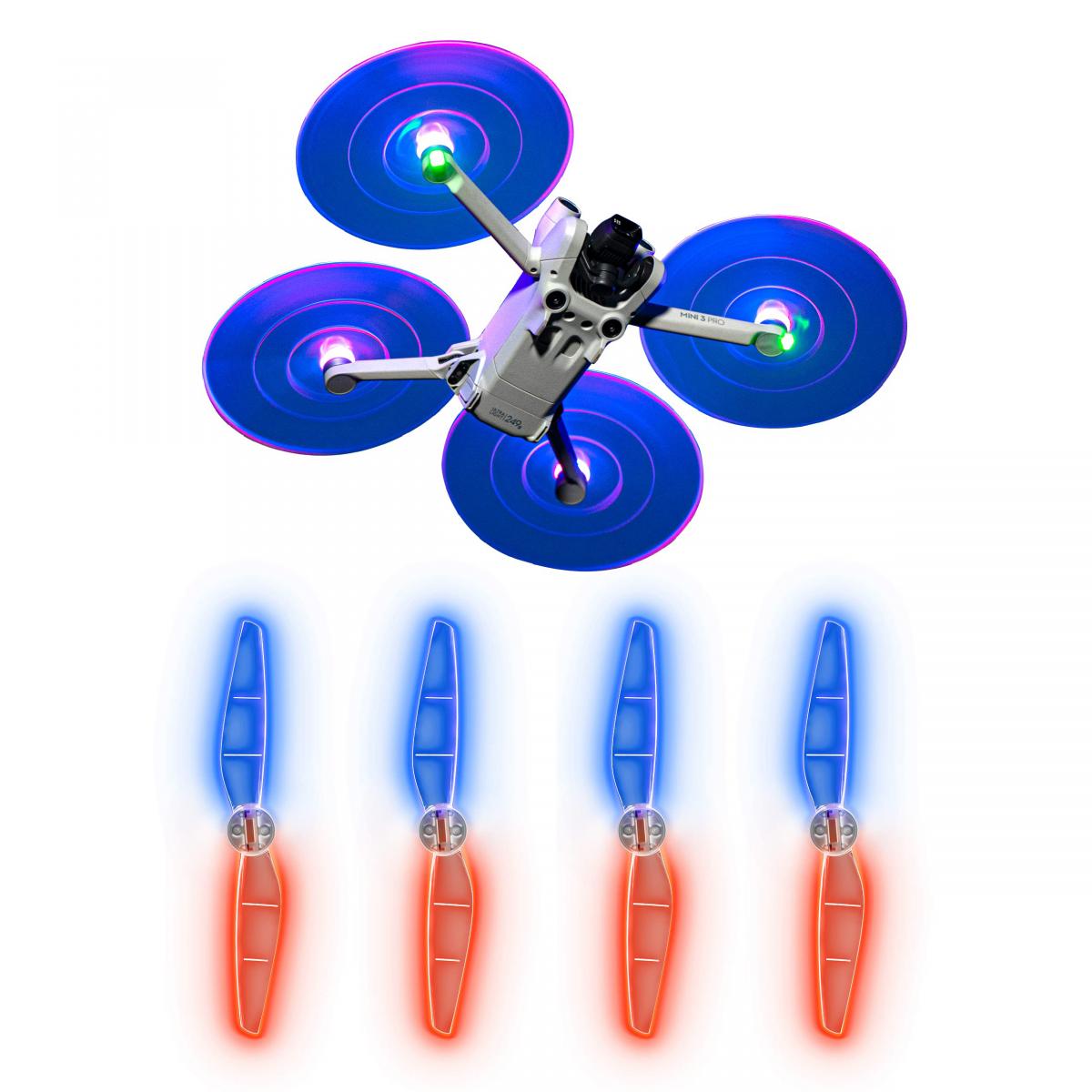 Drone DJI Mini 3 Pro Accessories LED Prop Propeller