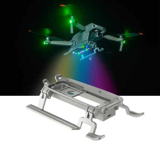 DJI Air 2S/2 LED Colorful Landing Gear Compatible ,Foldable Height-Enhancing Extender for DJI Air 2S/2 Landing Gear Accessory