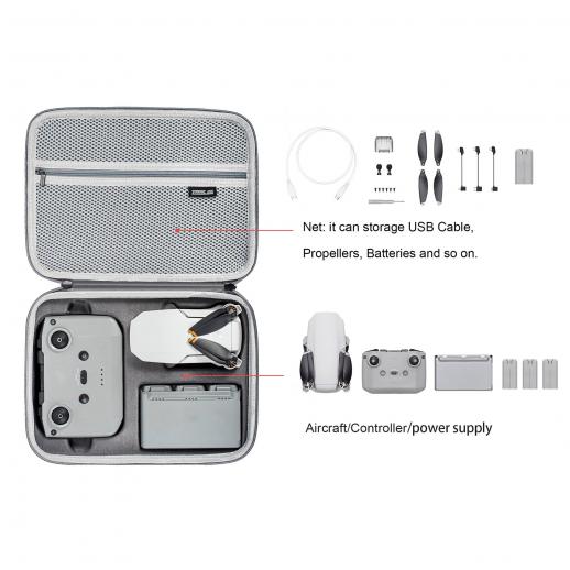 Kit Accessori Per Drone DJI Mavic Mini / Mini 2 / Mini SE - Paraluce, Pellicola Proteggi Obiettivo E Supporto Eliche