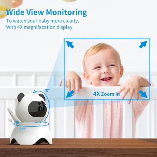 LCD Panda Monitor with Night Vision - KENTFAITH