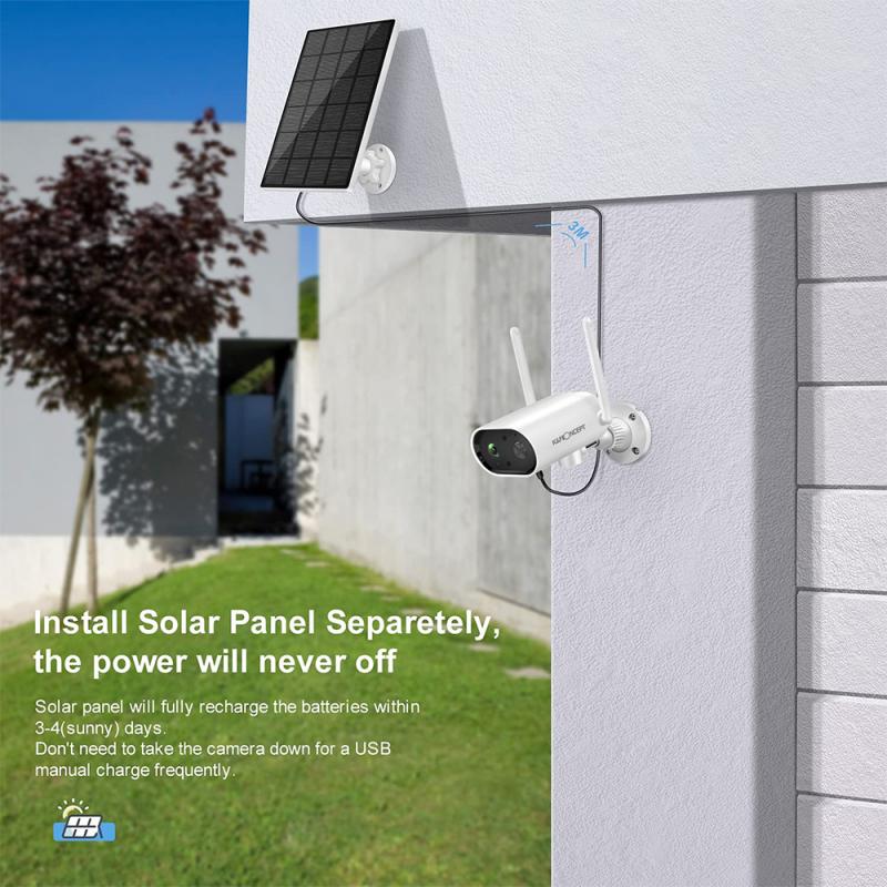 how are wireless security cameras powered 4