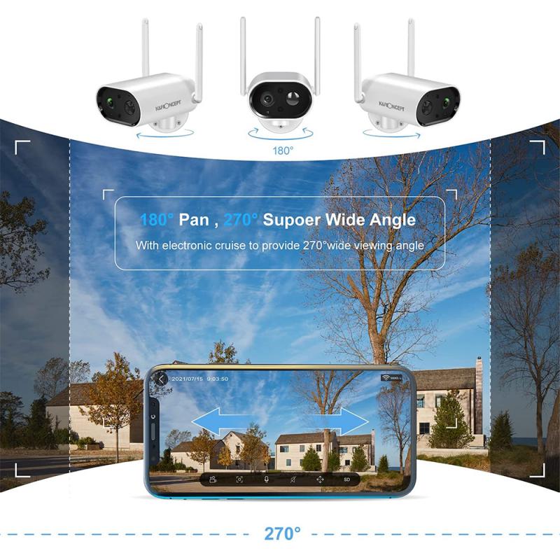 can wire free security camera used without wifi 1