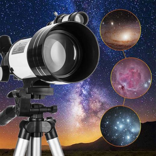 114mm Refractive Astronomical Telescope High-Definition Deep Space Stargazing