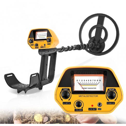 Professional Metal Detector For Adults & Kids - 5 Search Modes With 10" Waterproof Coil & Depth Indicator