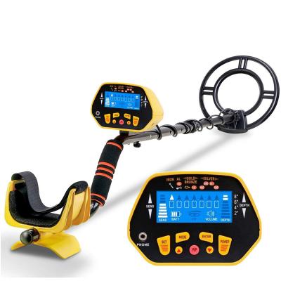 金属探知機、LCDディスプレイ付き、光の調節、正確な位置決め機能、DISCモード、10インチ防水探知盤