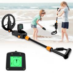 Children’s Entry-Level Metal Detector, High Sensitivity, With LCD Display and Sound Indication, Suitable for Beginners