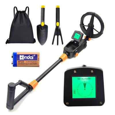 Kids Metal Detector,  Lightweight Metal Detectors kids with LCD Display and Waterproof Search Coil, High Sensitivity Metal Detector for Kids with Rake, Shovel and Bags for Treasure Seeking
