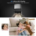 4G Cellular Security Camera, 2K Dual Lens 6X Optical Zoom, Magnetic 360-Degree PIR Motion Detection, 8m/26ft Infrared Night Vision, 90 Days Standby, 2-Way Audio, Kentfaith