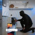 4G Cellular Security Camera, 2K Dual Lens 6X Optical Zoom, Magnetic 360-Degree PIR Motion Detection, 8m/26ft Infrared Night Vision, 90 Days Standby, 2-Way Audio, Kentfaith