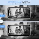 4G Cellular Security Camera, 2K Dual Lens 6X Optical Zoom, Magnetic 360-Degree PIR Motion Detection, 8m/26ft Infrared Night Vision, 90 Days Standby, 2-Way Audio, Kentfaith