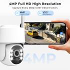 Solar Security Camera Outdoor, 500GB Local Storage Camera System, No Monthly Fee, 2.4/5.8G WiFi & Offline Hotspot, Color Night Vision, 360 Degrees View, Pan & Tilt, PIR Human Detection, Kentfaith