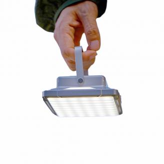 Luz solar de mano, linterna solar fácil de transportar con panel solar de  doble cara para pesca nocturna y caza