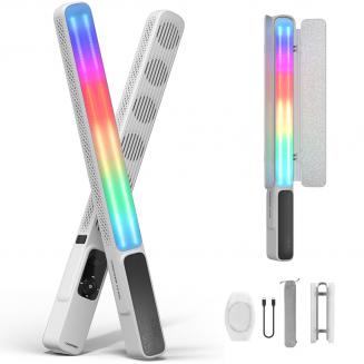 ZHIYUN 100W RGB Handheld LED Video Light Stick 2700K-6500K CRI 96+ TLCI 98+ with 6 Light Effects