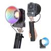 RGB LED Video Light with 27000mAh 97Wh Battery, 360° Full Color, 2700K-6500K, TLCI≥97, CRI≥95, 33980 Lux/0.5m, Bowents Mount, Kentfaith