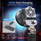 RGB LED Video Light with 27000mAh 97Wh Battery, 360° Full Color, 2700K-6500K, TLCI≥97, CRI≥95, 33980 Lux/0.5m, Bowents Mount, Kentfaith