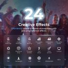 LED-valo videokuvaukseen, 60W 6700mAh-akulla, PD / AC-tulo, 2500K-6500K 19700 Lux@1m , 360 ° täysi väri, TLCI≥97, CRI≥95, Kentfaith