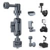 Magic Arm Camera Mount with NATO Clamp, Dual Ball Head 360°  Adjustment, 1/4"-20 Screw, Anti-Twist, for Action Cameras, Monitors, LED Lights, Fill Lights, Kentfaith