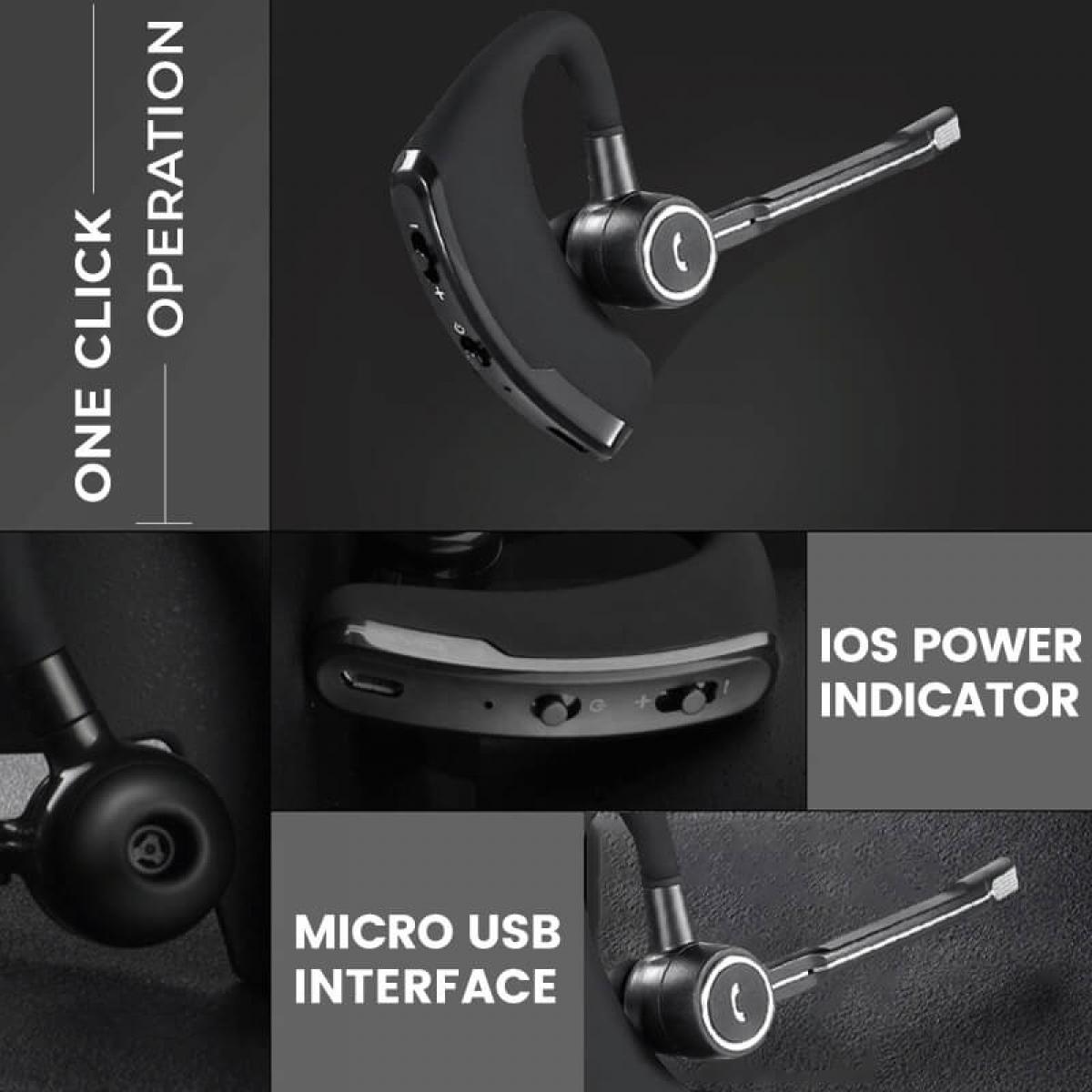 V8s Auriculares Bluetooth Auriculares inalámbricos para coche, manos  libres, 120 horas, tiempo de espera, estilo comercial, auricular,  Bluetooth