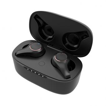 G08 ENC Wireless Bluetooth Earphones Bluetooth 5.0 Waterproof Earbuds for Game, Work, Sports, Smart Call Noise Reduction, Black