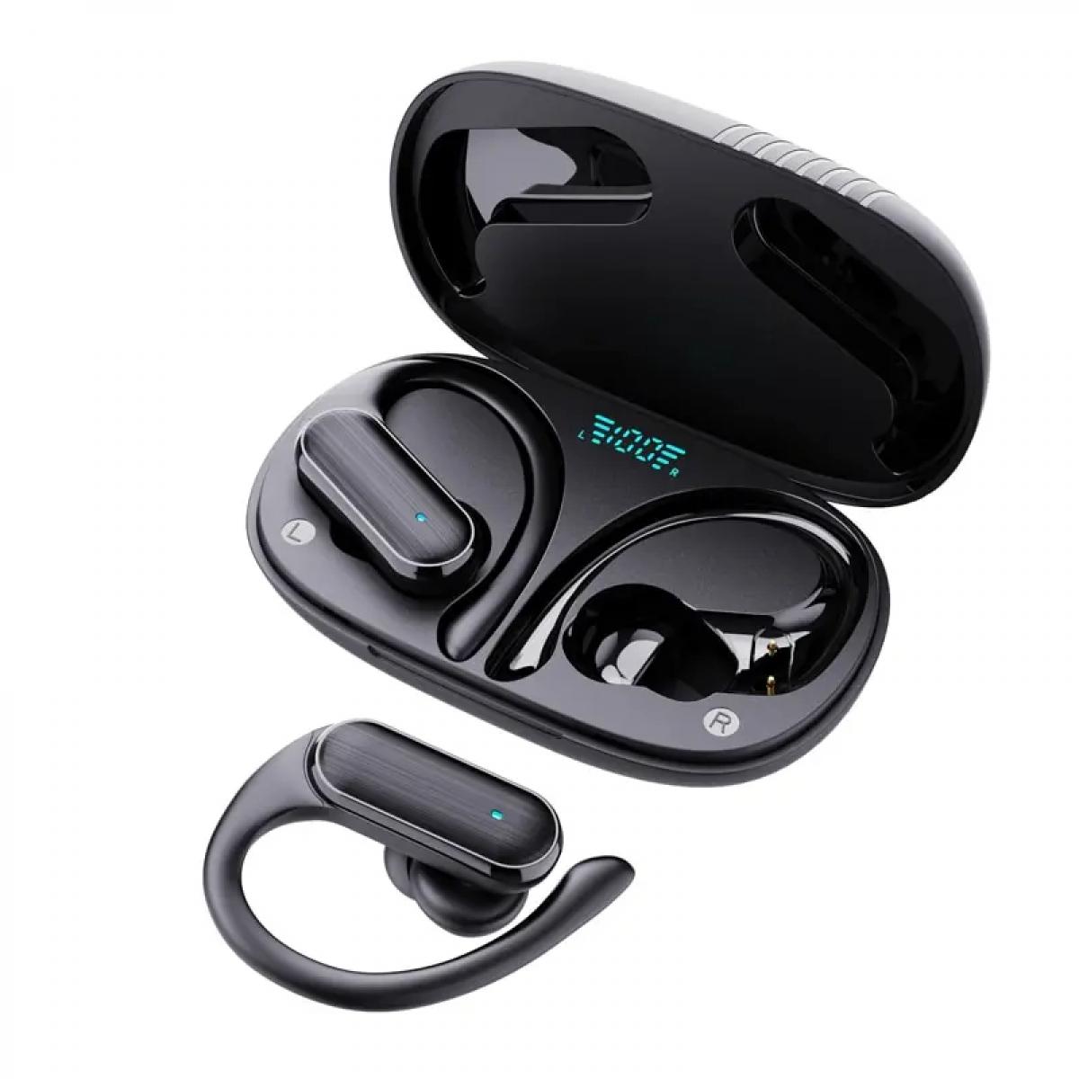 Wireless Earbuds Bluetooth Headphones 70hrs Playback Ear Buds IPX7  Waterproof Wireless Charging Case & Dual Power Display Over-Ear Stereo Bass
