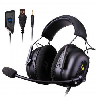 Over Ear Headphones 7.1 Surround Sound Gaming Headset Works with PC, PS4 PRO, Xbox One S, Cell Phone SOMIC Active Noise Canceling with Mic HI-FI USB Jack Game Earphones
