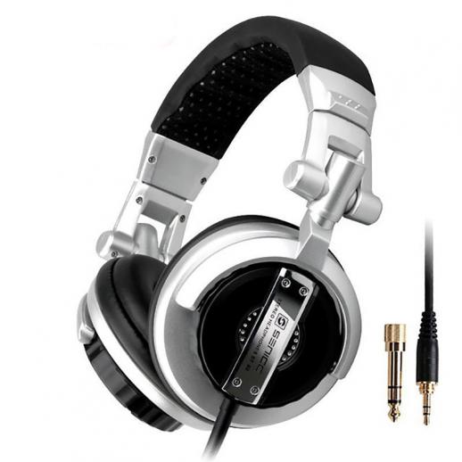 Professional DJ Studio Monitor Headphones Wired Gaming Headset Stereo Portable Earphone with 3.5mm Jack 50mm Driver