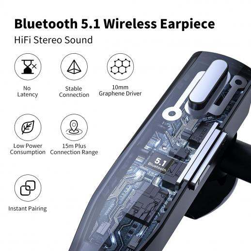 Fone de Ouvido Bluetooth c/ Microfone Iphone Carregamento Sem Fio