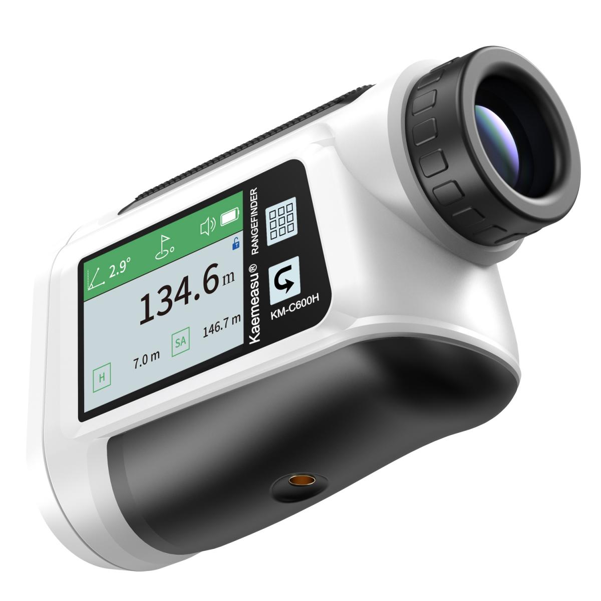 KMC600H Golf Rangefinder with Color Touch LCD, High Precision 600m