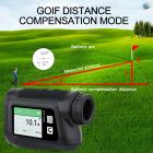 KM-J1200H 1200m Golf Rangefinder with LCD HD Touch Screen, High Accuracy Rechargeable Laser Hunting Rangefinder, 6.5x Magnification