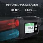 KM-J1500H 500m Golf Rangefinder with HD Touch LCD, 6.5x Magnification High Accuracy Rechargeable Laser Hunting Rangefinder