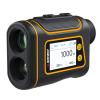 SNDWAY SW-1000B golf rangefinder with LCD touch screen, supports height measurement, speed measurement, area measurement, color screen touch, automatic data storage, 1000 meters measurement distance