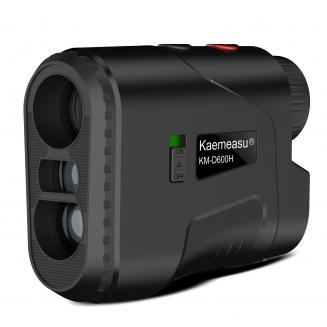 Kentfaith KM-D600H Golf Rangefinder with Slope, 6X Rechargeable Laser Rangefinder with Charging Cable, 600 Yards Flag Lock, Slope On/Off, Continuous Scan Support - Tournament Legal Golf Rangefinder 600M