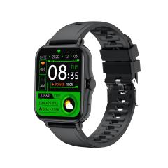 1.69 Inch Bluetooth Talking Smart Watch for Android and iOS Phones, IP67 Waterproof Fitness Tracker Watch, Ultralight Smart Sports Watch with Heart Rate ECG Blood Pressure Blood Oxygen Monitoring Black