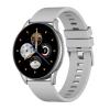 KW16 1.32-inch round screen smart watch supports heart rate monitoring, pedometer, blood pressure, blood oxygen, IP68 waterproof, gray