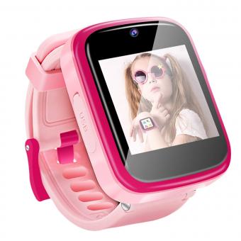 Y90 Children's Smart Watch Toys 3-8 Years Old Girls Toddler Watch HD Dual Camera Pink Children's Watch All-in-One 5-12 Years Old Girls Birthday Gifts Educational Toys Children's Christmas Gifts Pink