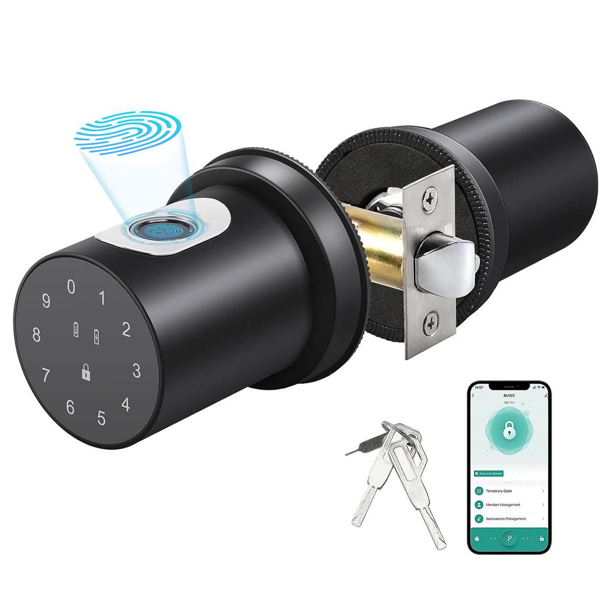 thumbnail image 2 of Sherlock S2 Smart Door Lock Home Keyless Lock Fingerprint + Password 2 of 10