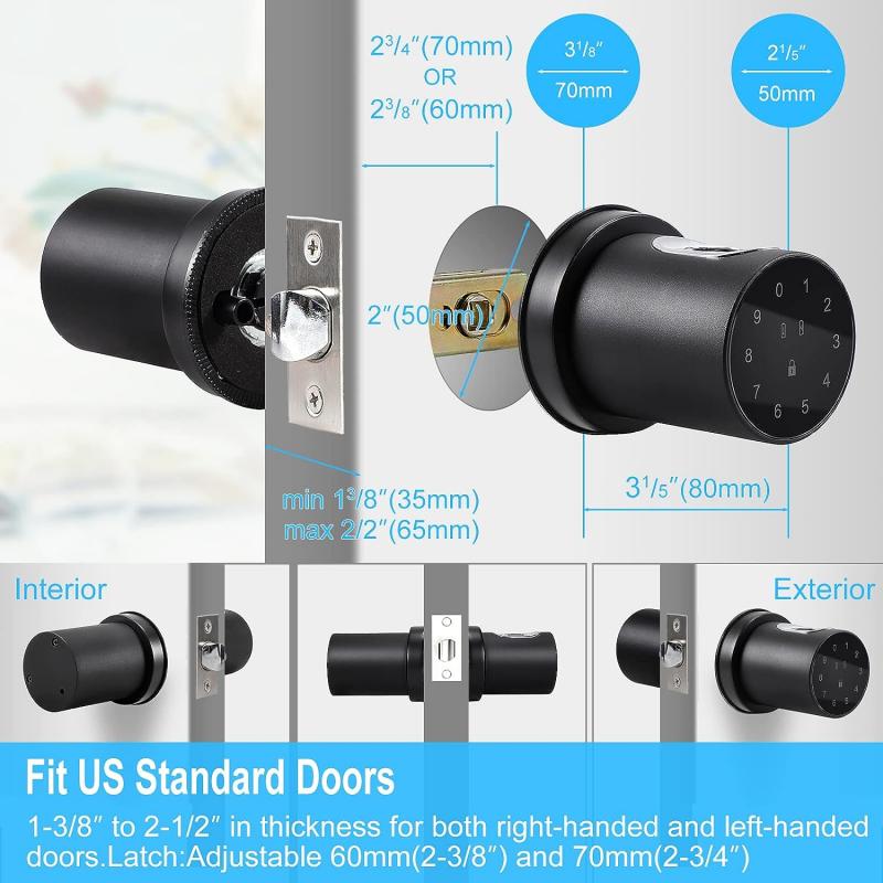 how to install keyless front door lock 4