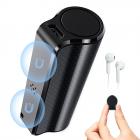 Mini grabadora de voz digital con 1000 h de batería, grabadora de audio activada por voz con reproducción, reducción de ruido DSP, magnética y portátil, 128 GB, para reuniones, conferencias, clases, Kentfaith