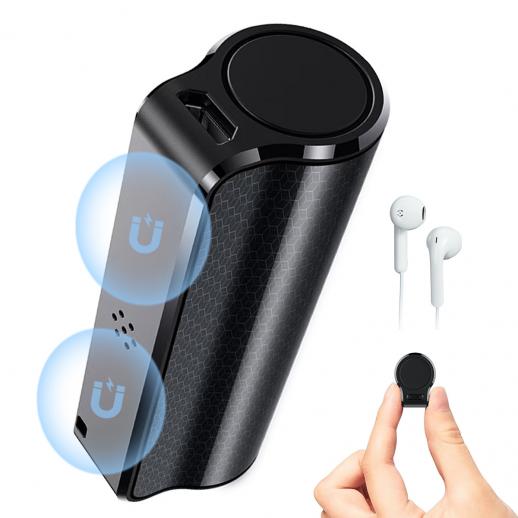 Mini grabadora de voz digital con 1000 h de batería, grabadora de audio activada por voz con reproducción, reducción de ruido DSP, magnética y portátil, 128 GB, para reuniones, conferencias, clases, Kentfaith