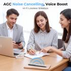 64GB Grabadora de Voz Digital 800 Horas Grabadora Activada por Voz con 1536Kbps Alta Sensibilidad, Grabadora de Bolígrafo con Reducción de Ruido AGC y Puerto Tipo-C para Conferencias Reuniones Entrevistas, Kentfaith