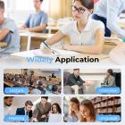 64GB Grabadora de Voz Digital 800 Horas Grabadora Activada por Voz con 1536Kbps Alta Sensibilidad, Grabadora de Bolígrafo con Reducción de Ruido AGC y Puerto Tipo-C para Conferencias Reuniones Entrevistas, Kentfaith