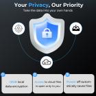 Grabadora de Voz con IA, Transcripción, Resumen y Traducción con IA, Control de Aplicación, Tomador de Notas para Reuniones y Llamadas, Compatible con 100 Idiomas, Ultra Delgado con Pantalla InstantView, Incluye Funda, Kentfaith