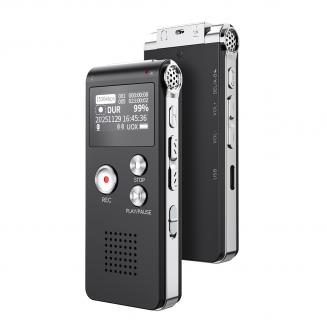 Digital Voice Recorder with 64Gb Storage, 1536 kbps, Voice Activated & Line-in Record, 85H Battery Life, Stores 800 Hours of Recording, Kentfaith
