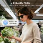 카메라 탑재 스마트 안경, 8MP 소니 센서, 30MP 사진 & 1080P 동영상 촬영, 3600mAh 충전 케이스, 선명한 음악 & 통화, Kentfaith