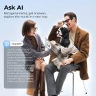 카메라 내장 스마트 안경, 1080P POV를 위한 8MP 소니 카메라, 실내외 사용을 위한 4가지 틴트 레벨, EIS 안정화, WiFi 전송, 32GB 저장 공간, 10시간 재생 시간, Kentfaith