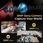 Recording Sunglasses with 8MP Sony Camera, Records 1200P 30fps Videos, 32MP Photos, Dual Stabilization, Dual-mic Noise Cancellation, UV 400 Protection, Kentfaith